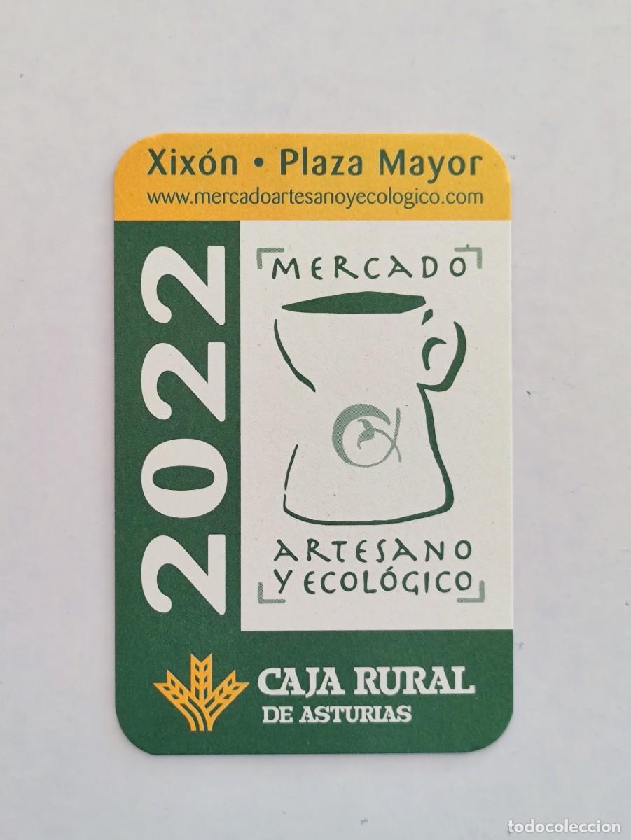 Coleccionismo Calendarios: CALENDARIO BOLSILLO 2022 - MERCADO ARTESANO ECOLOGICO / CAJA RURAL DE ASTURIAS - GIJON ASTURIAS