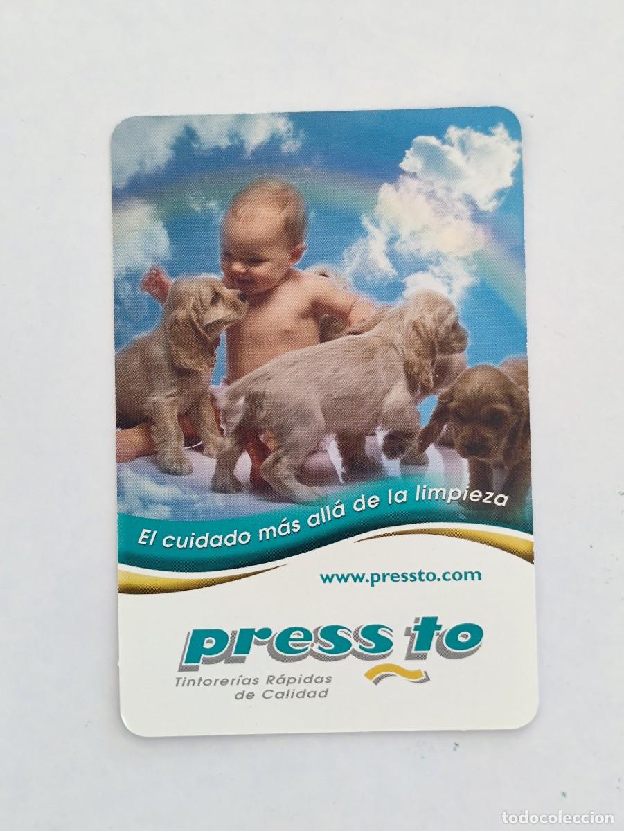Coleccionismo calendarios: CALENDARIO BOLSILLO 2009 - PRESS TO TINTORERIAS - FAUNA PERRO INFANCIA