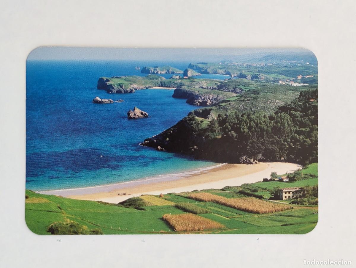 Coleccionismo calendarios: CALENDARIO BOLSILLO 2008 - BANCO HERRERO - PLAYA DE NIEMBRO ASTURIAS