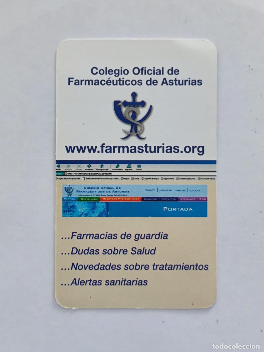 Coleccionismo calendarios: CALENDARIO BOLSILLO 2005 - COLEGIO OFICIAL FARMACEUTICOS ASTURIAS - SANIDAD