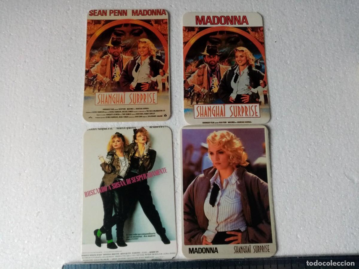 Coleccionismo Calendarios: CALENDARIO PELICULAS CINE 4 DE PELICULAS DE MADONNA A&Ntilde;OS 80 Y 90 CALENDARIO CARTERA O BOLSILLO
