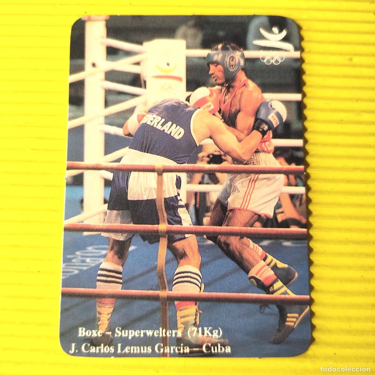 Coleccionismo calendarios: CALENDARIO DEPORTE * BOXEO SUPERWELTERS * XXV JUEGOS OLIMPICOS ** 1993 ** PORTUGAL