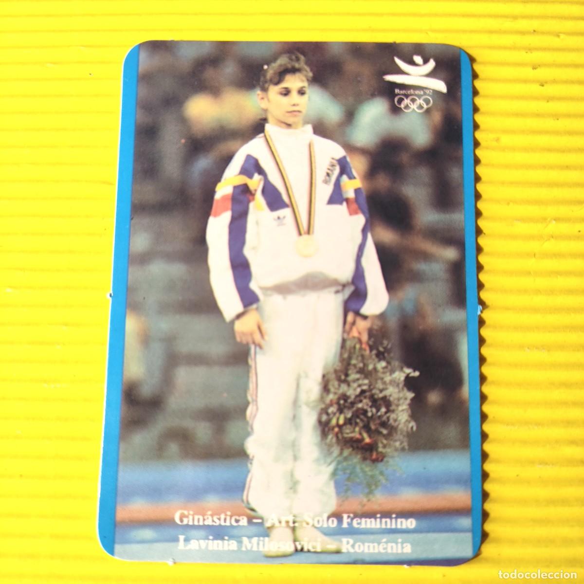 Coleccionismo calendarios: CALENDARIO GIMNASIA RITMICA * RUMANIA * XXV JUEGOS OLIMPICOS * 1993 * PORTUGAL