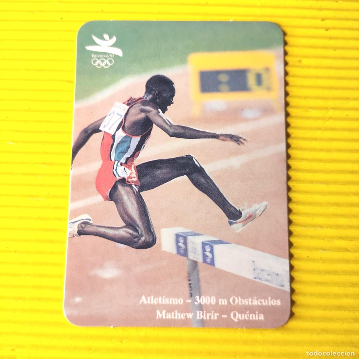 Coleccionismo calendarios: CALENDARIO ATLETISMO * QUENIA * XXV JUEGOS OLIMPICOS * 1993 * PORTUGAL