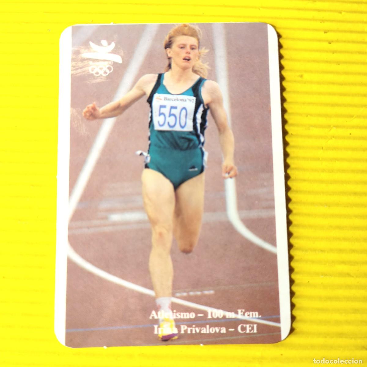 Coleccionismo calendarios: CALENDARIO ATLETISMO * CEI * XXV JUEGOS OLIMPICOS * 1993 * PORTUGAL