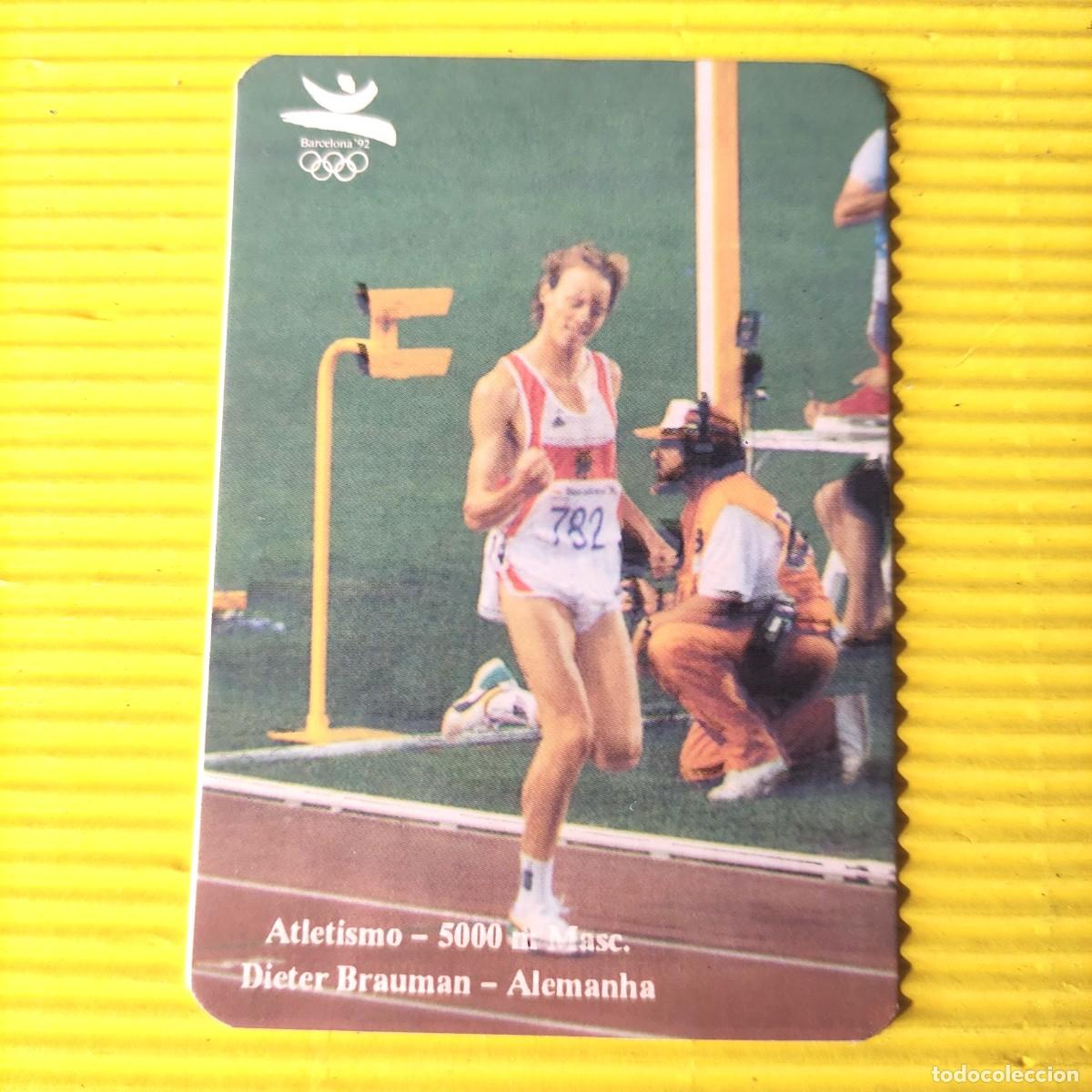 Coleccionismo calendarios: CALENDARIO ATLETISMO * ALEMANIA * XXV JUEGOS OLIMPICOS * 1993 * PORTUGAL