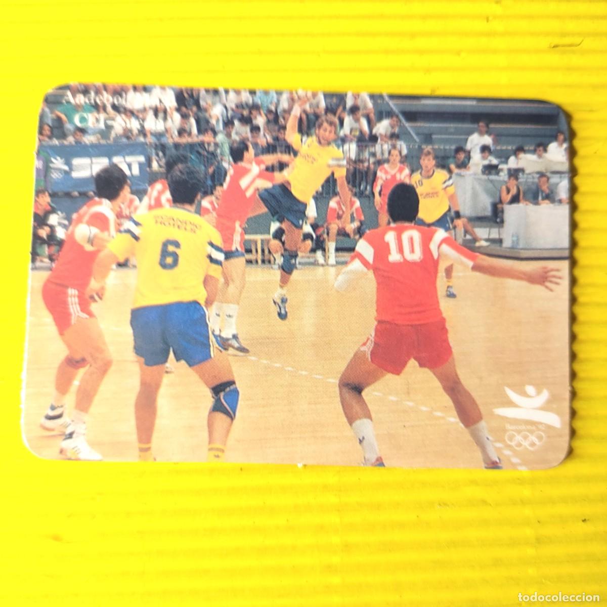 Coleccionismo calendarios: CALENDARIO ATLETISMO * BALONMANO SUECIA * XXV JUEGOS OLIMPICOS * 1993 * PORTUGAL