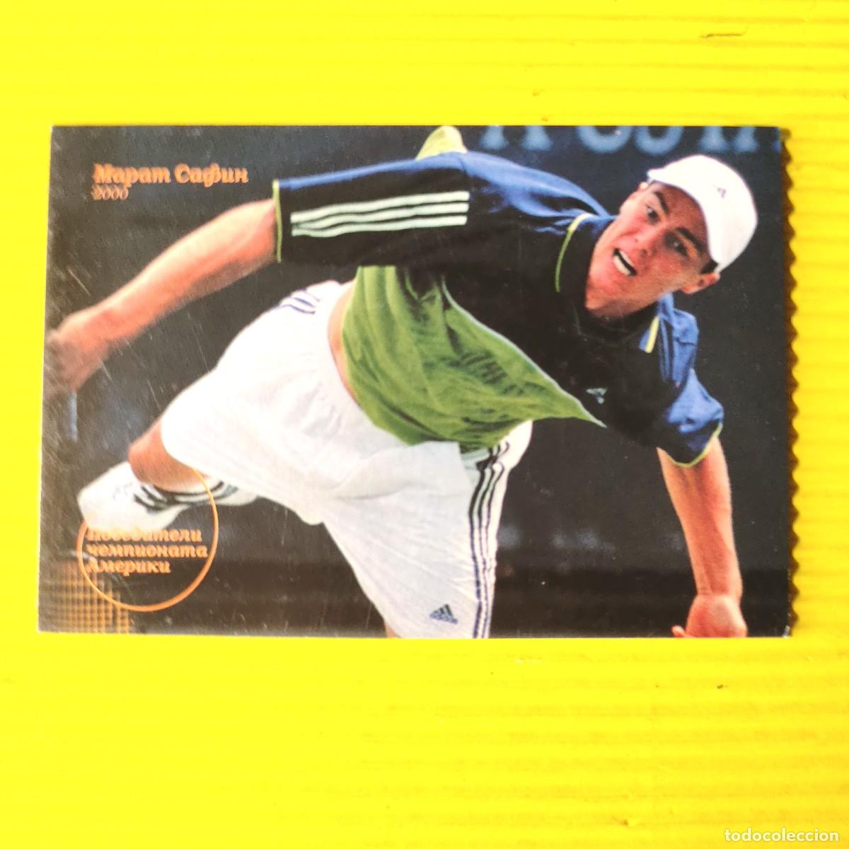 Sammeln von Kalendern: CALENDARIO TENIS ** GANADORES WIMBLEMDON ** MARAT SAFIN 2000 * 2001* RUSIA* B5