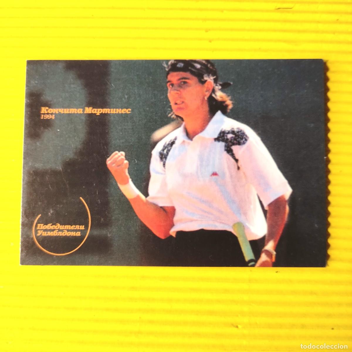 Sammeln von Kalendern: CALENDARIO TENIS ** GANADORES WIMBLEMDON **CONCHITA MARTINEZ 1994 * 2001 * RUSIA* B5