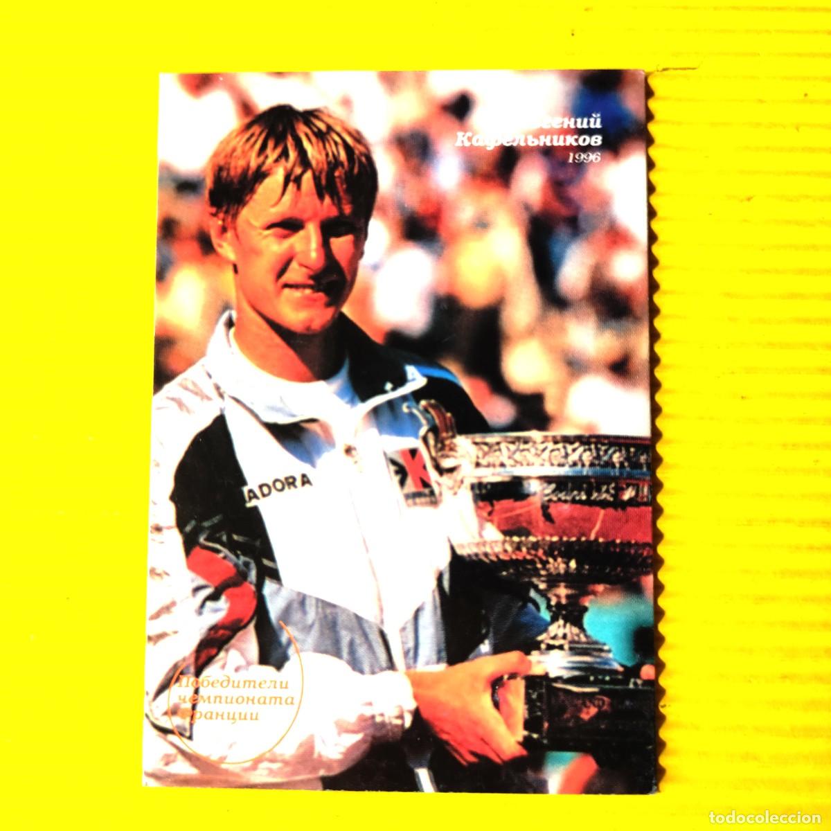 Sammeln von Kalendern: CALENDARIO TENIS ** GANADORES WIMBLEMDON ** EVGENI KAFELNIKOV * 2001 * RUSIA* B5