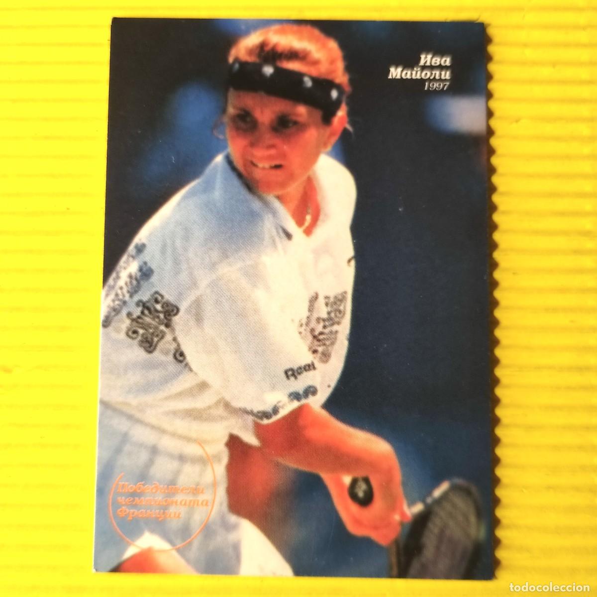 Sammeln von Kalendern: CALENDARIO TENIS ** GANADORES WIMBLEMDON ** IVA MAJOLI ** 2001 * RUSIA* B5