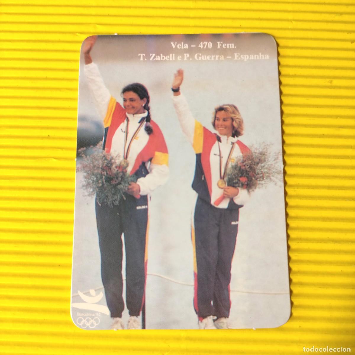 Coleccionismo calendarios: CALENDARIO ATLETISMO * VELA * ESPA&Ntilde;A * XXV JUEGOS OLIMPICOS 92 ** 1993 * PORTUGAL * B5