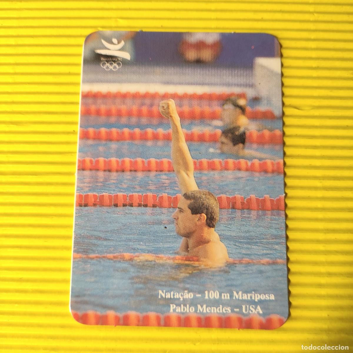 Coleccionismo calendarios: CALENDARIO ATLETISMO *NATACION * USA * XXV JUEGOS OLIMPICOS 92 ** 1993 * PORTUGAL * B5