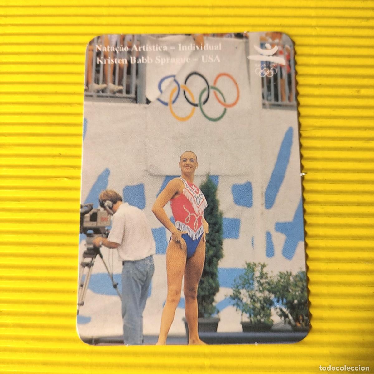 Coleccionismo calendarios: CALENDARIO ATLETISMO *NATACION * USA * XXV JUEGOS OLIMPICOS 92 ** 1993 * PORTUGAL * B5