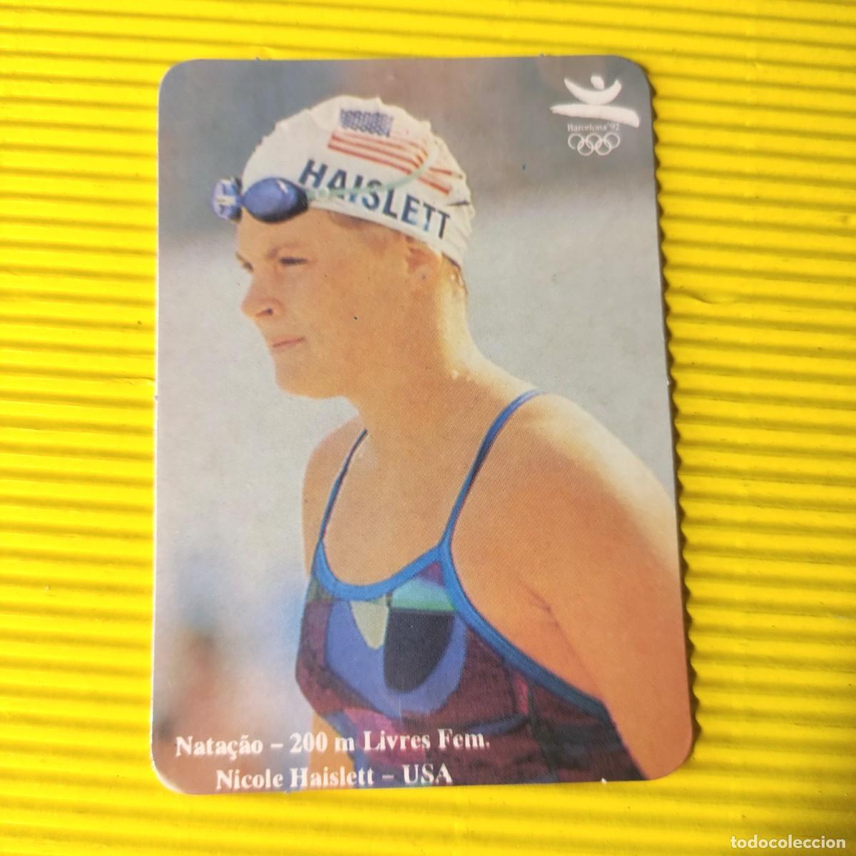Coleccionismo calendarios: CALENDARIO ATLETISMO *NATACION * USA * XXV JUEGOS OLIMPICOS 92 ** 1993 * PORTUGAL * B5