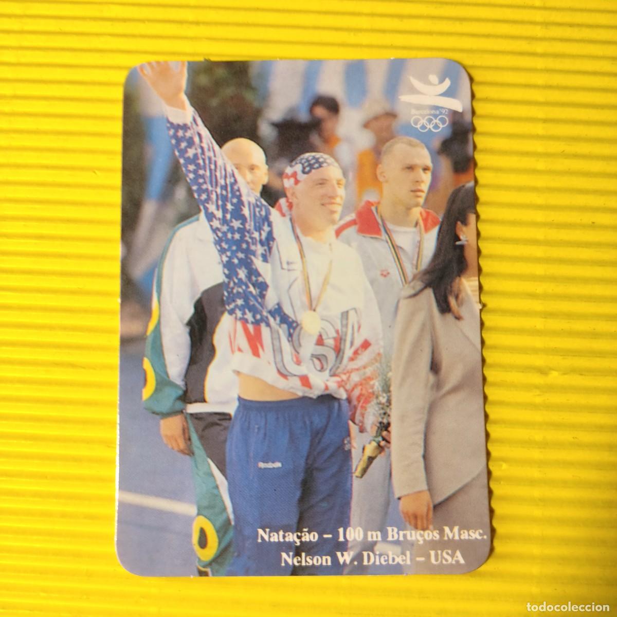 Coleccionismo calendarios: CALENDARIO ATLETISMO *NATACION * USA * XXV JUEGOS OLIMPICOS 92 ** 1993 * PORTUGAL * B5