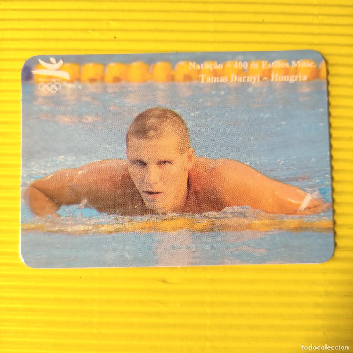 Coleccionismo calendarios: CALENDARIO ATLETISMO *NATACION * HUNGRIA * XXV JUEGOS OLIMPICOS 92 ** 1993 * PORTUGAL * B5