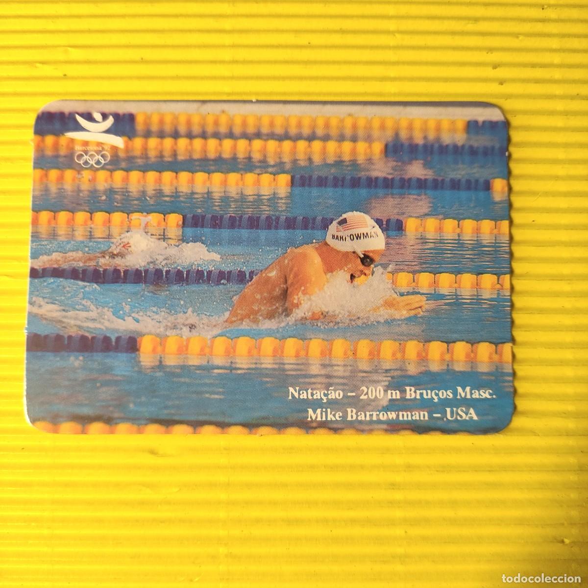 Coleccionismo calendarios: CALENDARIO ATLETISMO *NATACION * USA * XXV JUEGOS OLIMPICOS 92 ** 1993 * PORTUGAL * B5