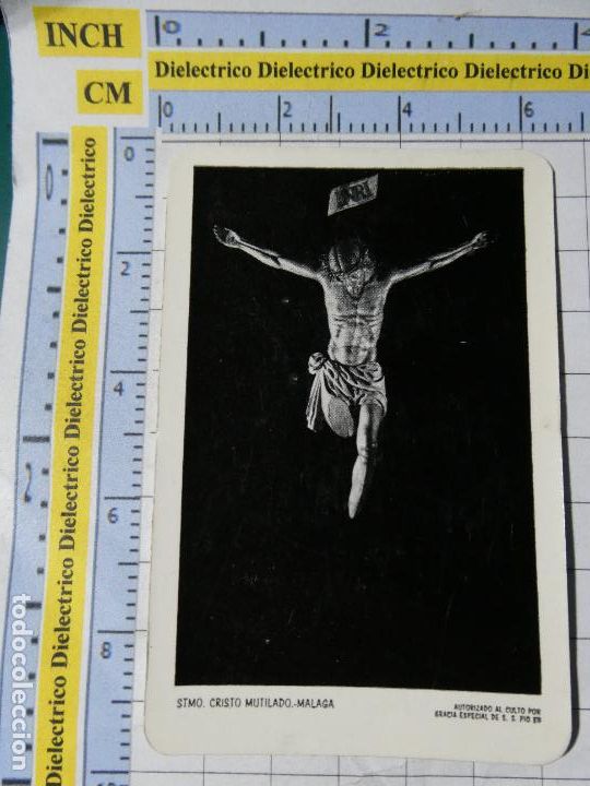 Collezionismo Calendari: CALENDARIO DE BOLSILLO. A&Ntilde;O 1968. SANT&Iacute;SIMO CRISTO MUTILADO DE M&Aacute;LAGA. 186