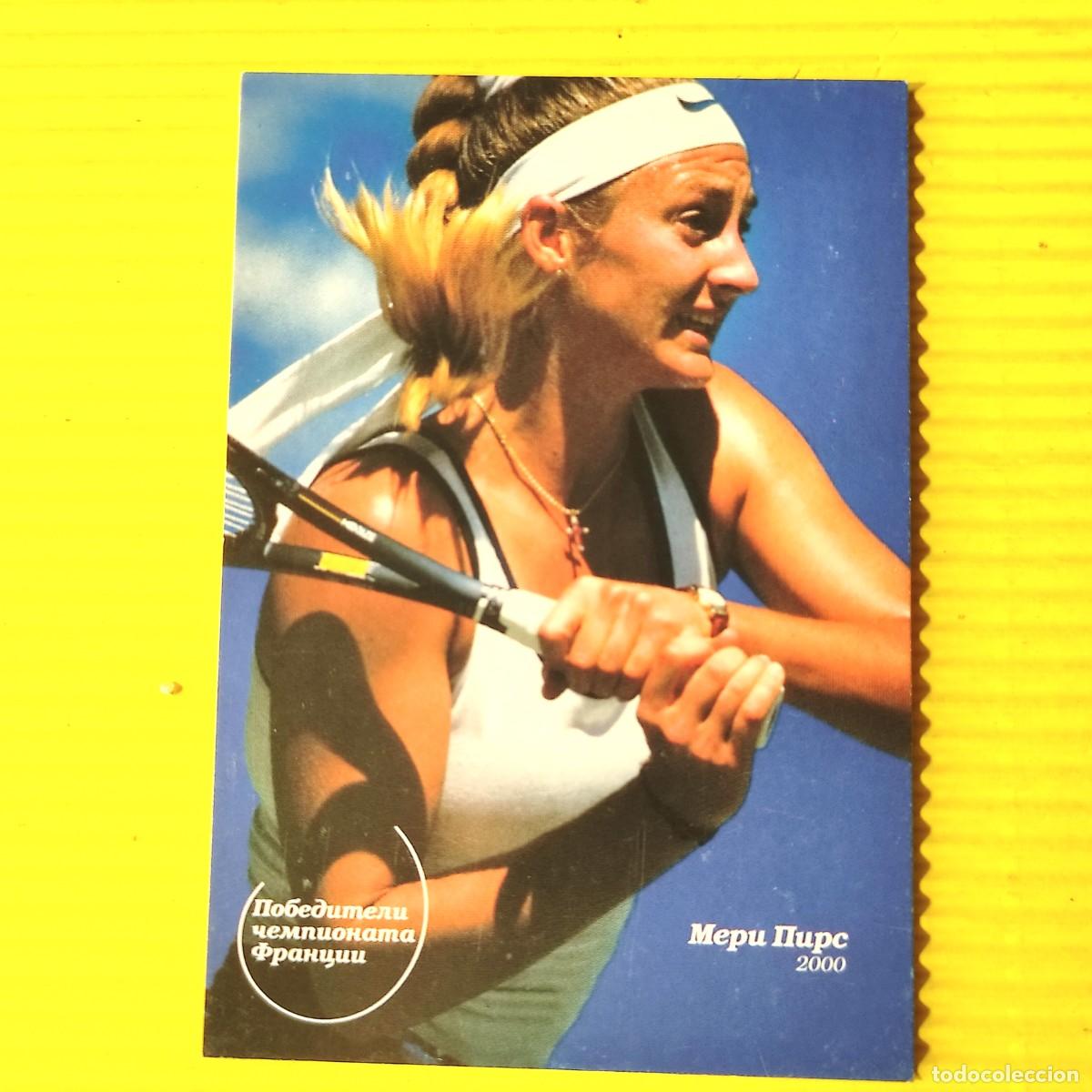 Sammeln von Kalendern: CALENDARIO TENIS ** GANADORES WIMBLEMDON ** MARY PIERCE 2000 * 2001 * RUSIA* B5