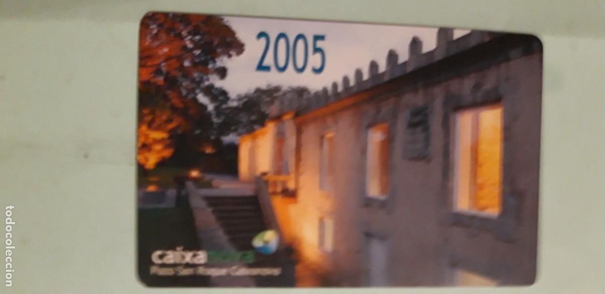 Coleccionismo calendarios: 1 CALENDARIO FOURNIER DE **CAIXANOVA . PAZO SAN ROQUE ** A&Ntilde;O 2005