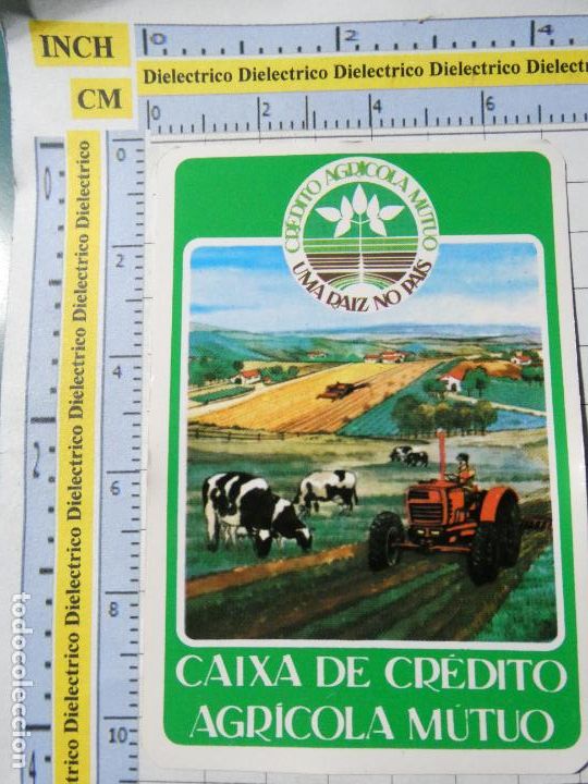 Colecionismo Calend&aacute;rios: CALENDARIO DE BOLSILLO. BANCOS CAJAS DE AHORRO. PORTUGAL A&Ntilde;O 1991 CAIXA CREDITO AGRICOLA 312