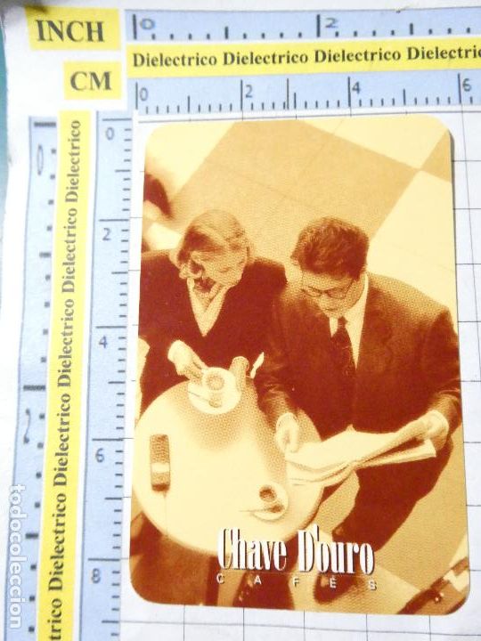 Sammeln von Kalendern: CALENDARIO DE BEBIDAS. CAF&Eacute; CAF&Eacute;S PORTUGAL. A&Ntilde;O 1997 CHAVE D'OURO. 339