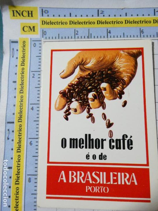 Coleccionismo Calendarios: CALENDARIO DE BEBIDAS. CAF&Eacute; CAF&Eacute;S PORTUGAL. A&Ntilde;O 1987. A BRASILEIRA. 346