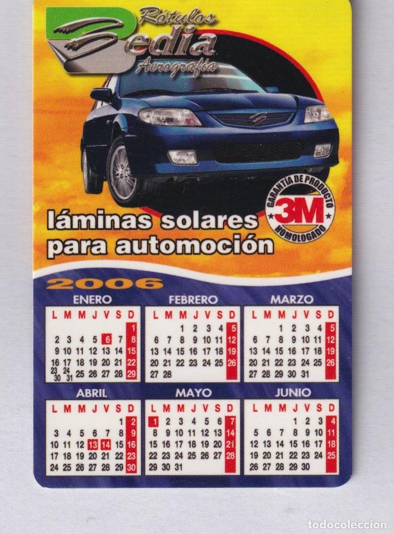 Collectionnisme Calendriers: CALENDARIO DE A&Ntilde;O 2006 CON PUBLICIDAD DE L&Aacute;MINAS DE CONTROL SOLAE EN ESPA&Ntilde;OL