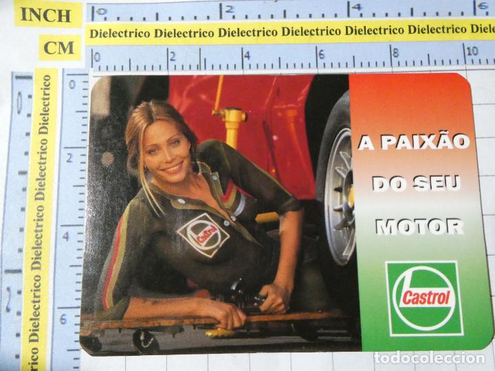 Collectionnisme Calendriers: CALENDARIO DE BOLSILLO DE COCHES MOTOS . A&Ntilde;O 1995 MUJER MEC&Aacute;NICO CASTROL MEC&Aacute;NICA 381