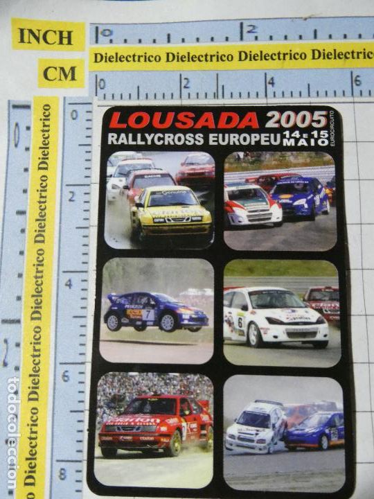 Coleccionismo Calendarios: CALENDARIO DE BOLSILLO DE COCHES MOTOS . A&Ntilde;O 2005 RALLYE RALLIE FORD PEUGEOT 385