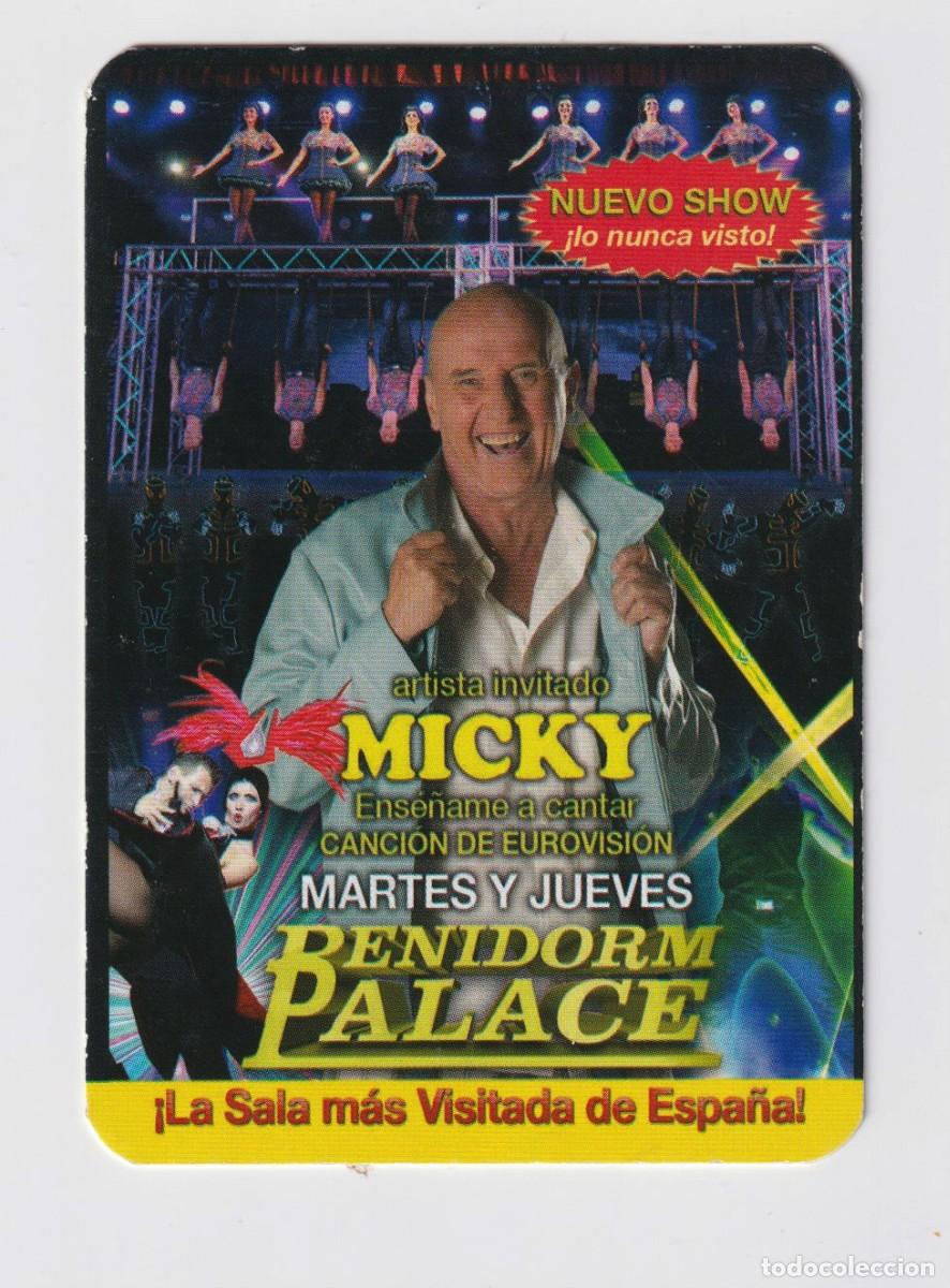 Collezionismo Calendari: CALENDARIO DE A&Ntilde;O 2015 CON PUBLICIDAD DE PALACE BENIDORM MICKY EN ESPA&Ntilde;OL
