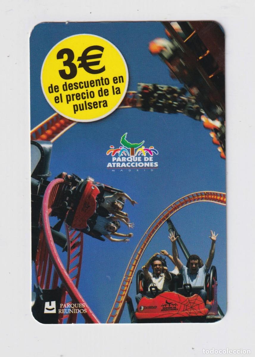 Collezionismo Calendari: CALENDARIO DE A&Ntilde;O 2008 CON PUBLICIDAD DE PARQUE DE ATRACCIONES MADRID EN ESPA&Ntilde;OL