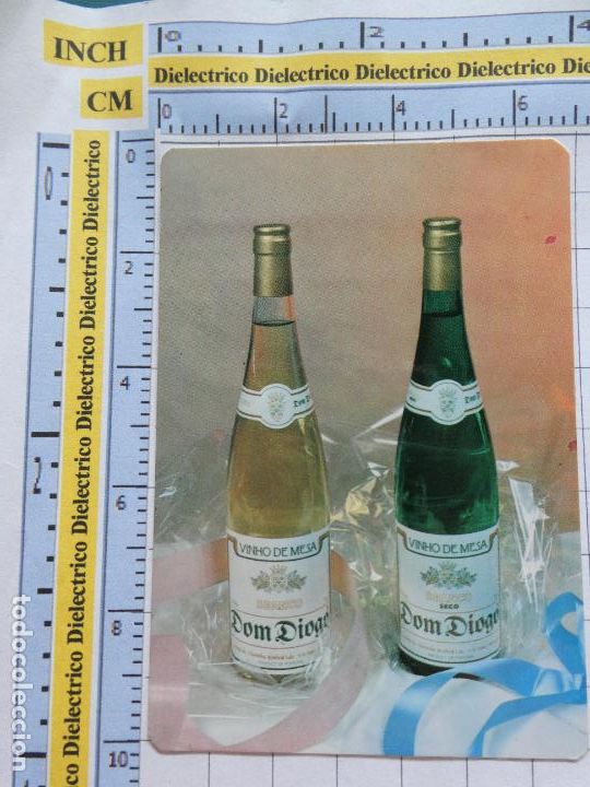 Collezionismo Calendari: CALENDARIO DE BOLSILLO. A&Ntilde;O 1986 1987. BEBIDAS. VINO PORTUGAL DOM DIOGO. 472
