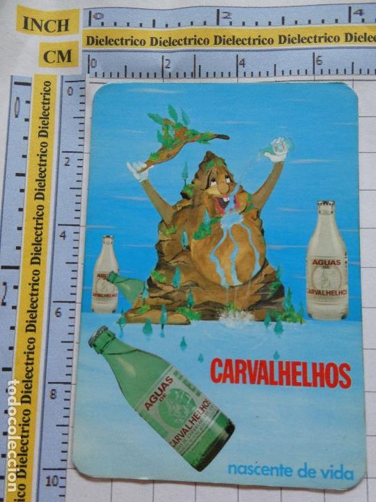 Colecionismo Calend&aacute;rios: CALENDARIO DE BOLSILLO. A&Ntilde;O 1987. BEBIDAS. AGUAS DE CARVALHELHOS. 474
