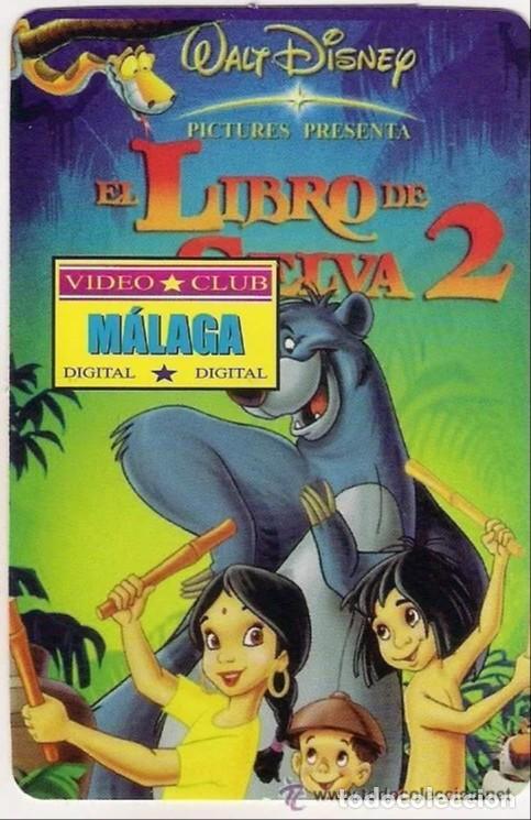 Coleccionismo Calendarios: -79429 CALENDARIO CINE WALT DISNEY EL LIBRO DE LA SELVA 2, A&Ntilde;O 2004, PUBLICIDAD MALAGA, DIBUJOS