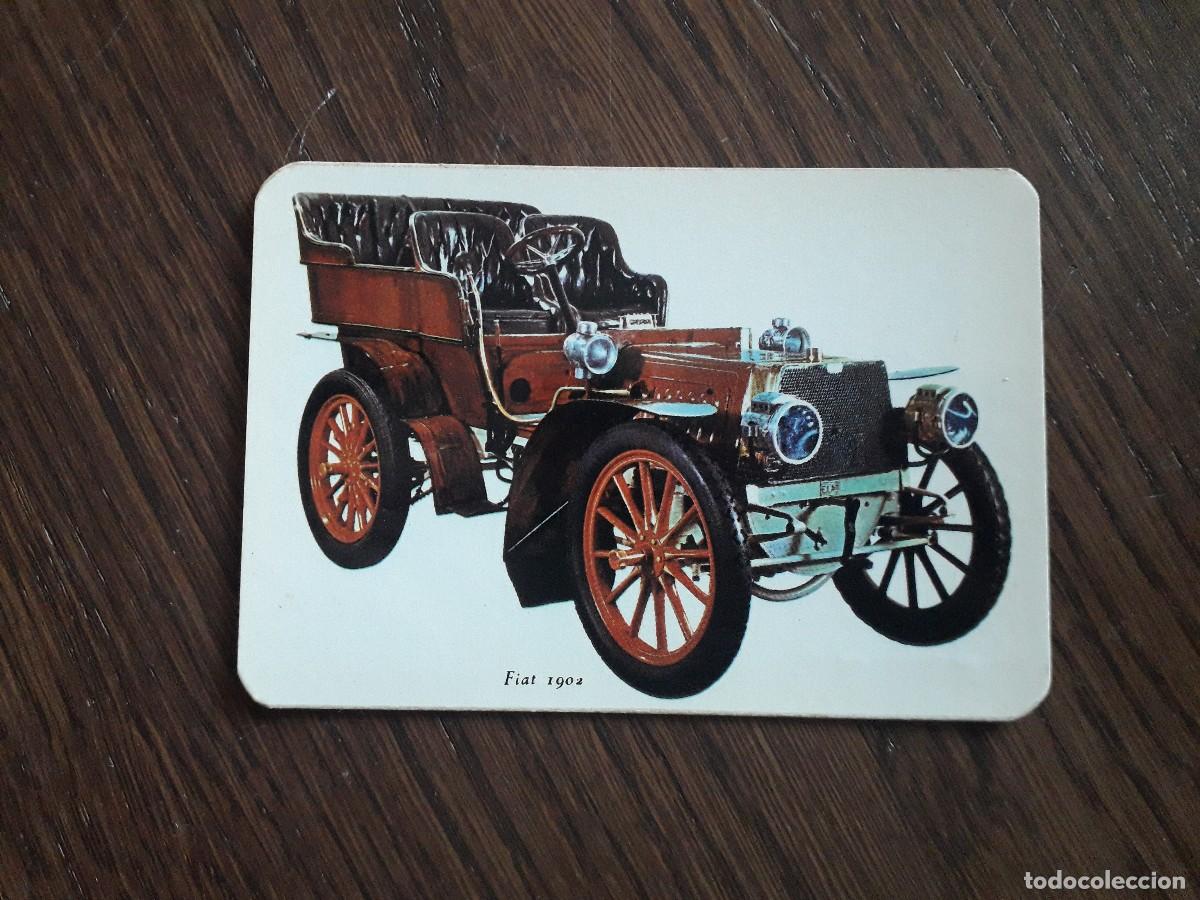 Coleccionismo Calendarios: calendario de serie DLB 3.648, coche antiguo, Fiat 1902, a&ntilde;o 1972