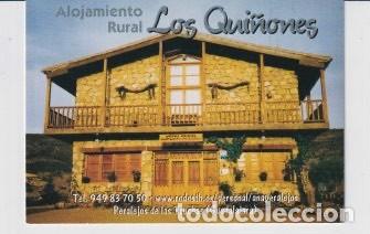 Collectionnisme Calendriers: CALENDARIO DE A&Ntilde;O 2001 CON PUBLICIDAD DE ALOJAMIENTOS LOS QUI&Ntilde;ONES GUADALAJARA EN ESPA&Ntilde;OL