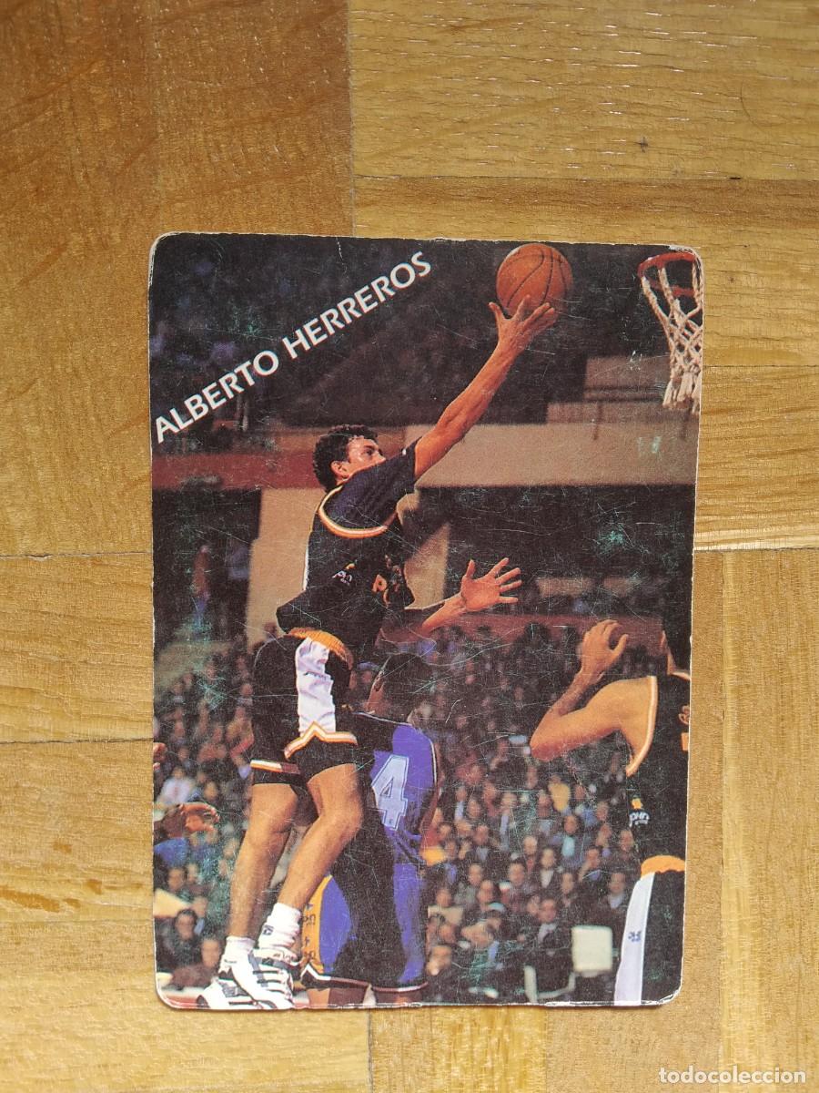 Coleccionismo Calendarios: CALENDARIO PUBLICITARIO BALONCESTO ALBERTO HERREROS A&Ntilde;O 1994 VER FOTOS