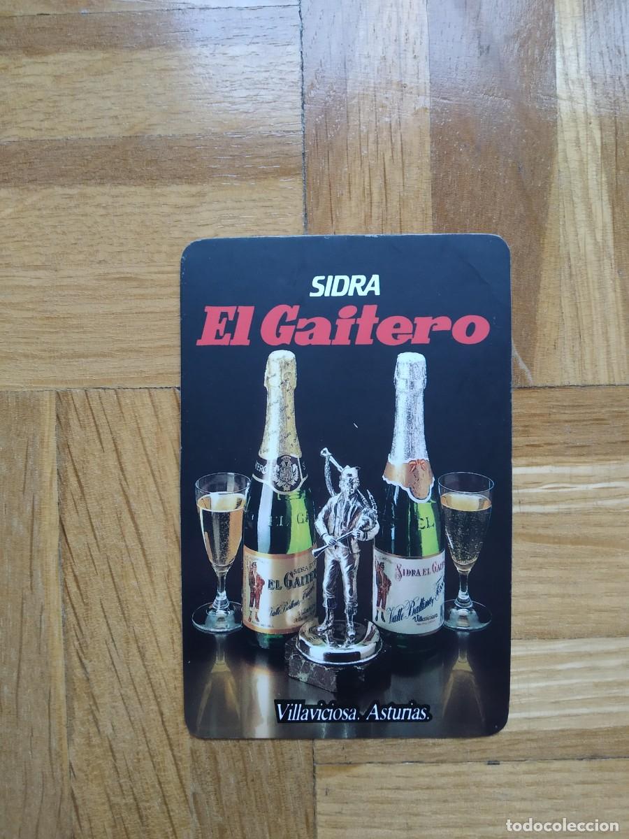 Coleccionismo Calendarios: CALENDARIO PUBLICITARIO SIDRA EL GAITERO A&Ntilde;O 1990 VER FOTOS