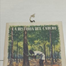 Coleccionismo Calendarios: ÚNICO !!! CALENDARIO DE PARED FIRESTONE HISPANIA 1948 . LA HISTORIA DEL CAUCHO . CASA RAFELET ALCOY. Lote 399284424