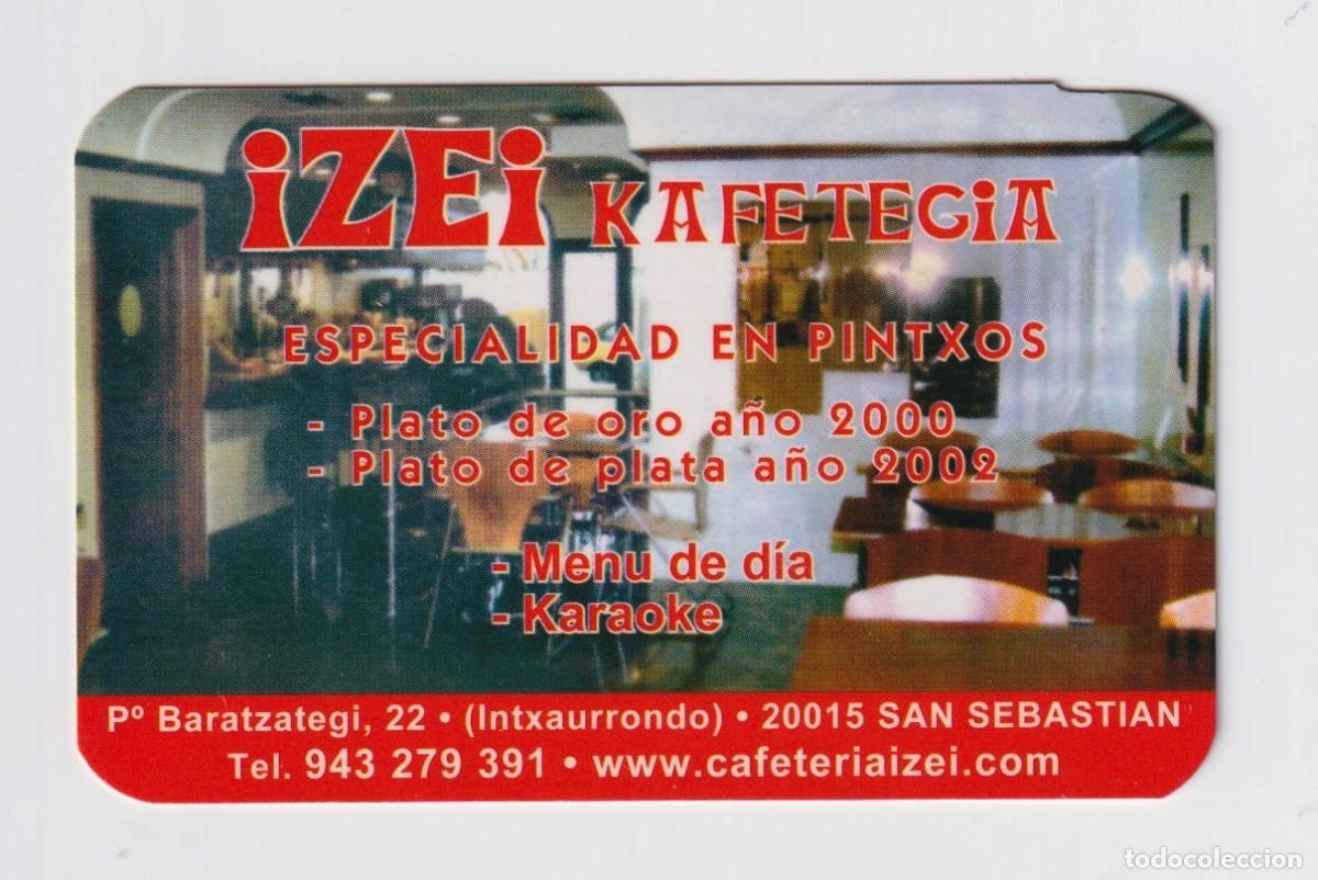Collectionnisme Calendriers: CALENDARIO DE A&Ntilde;O 2004 CON PUBLICIDAD DE IZEI ESPECIALIDAD PINTXOS SAN SEBASTIAN EN ESPA&Ntilde;OL VASCO