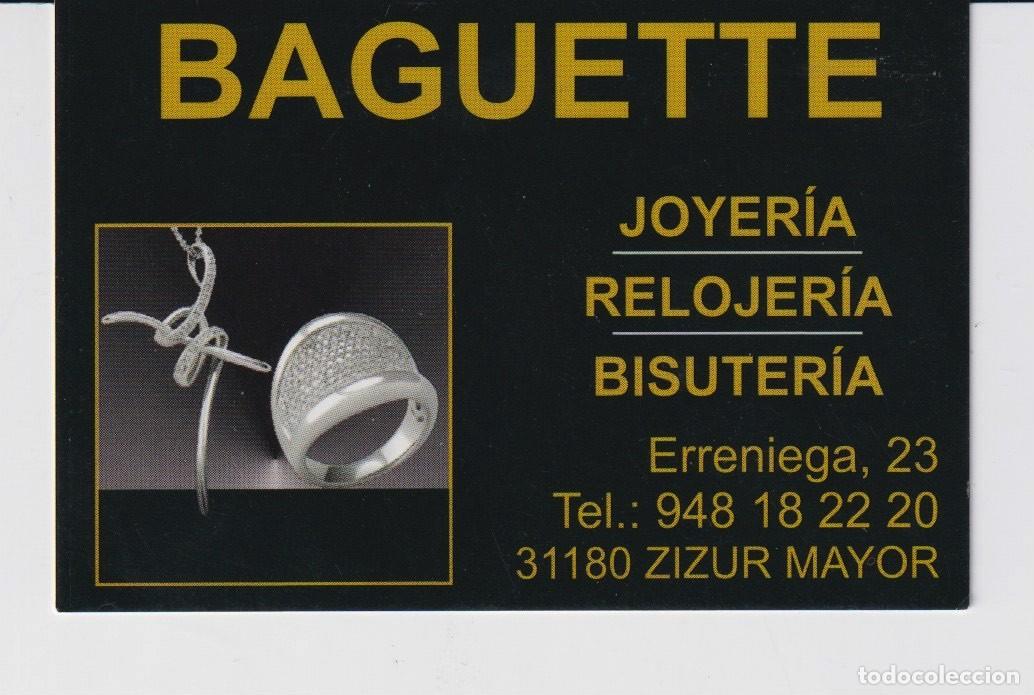 Collectionnisme Calendriers: CALENDARIO DE A&Ntilde;O 2008 CON PUBLICIDAD DE BAGUETTE JOYER&Iacute;A ZIZUR MAYOR EN ESPA&Ntilde;OLES