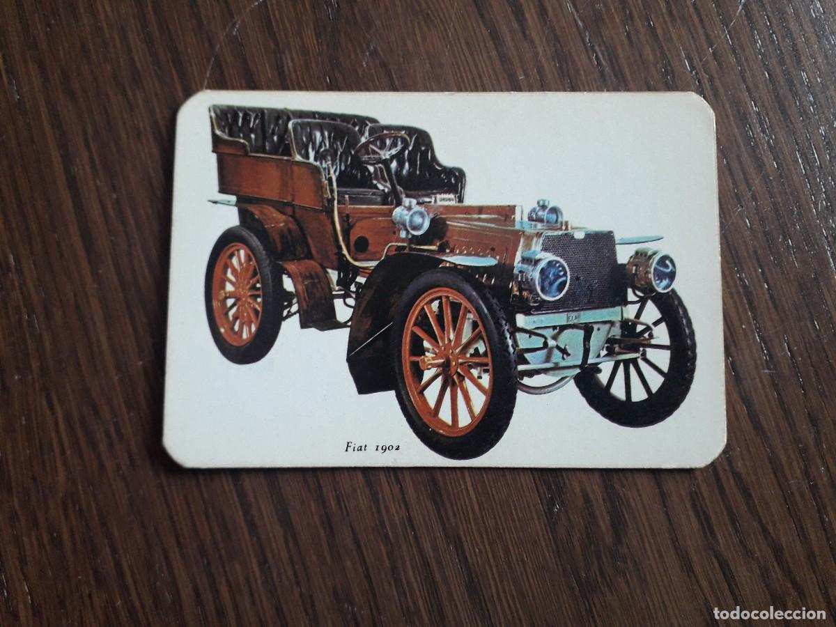 Coleccionismo Calendarios: calendario de serie DLB 3.648, coche antiguo, Fiat 1902, a&ntilde;o 1972