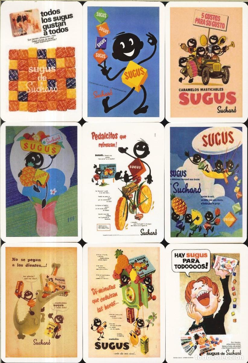 Sammeln von Kalendern: LOTE DE 9 CALENDARIOS DE BOLSILLO - 2021 - CARAMELOS SUGUS