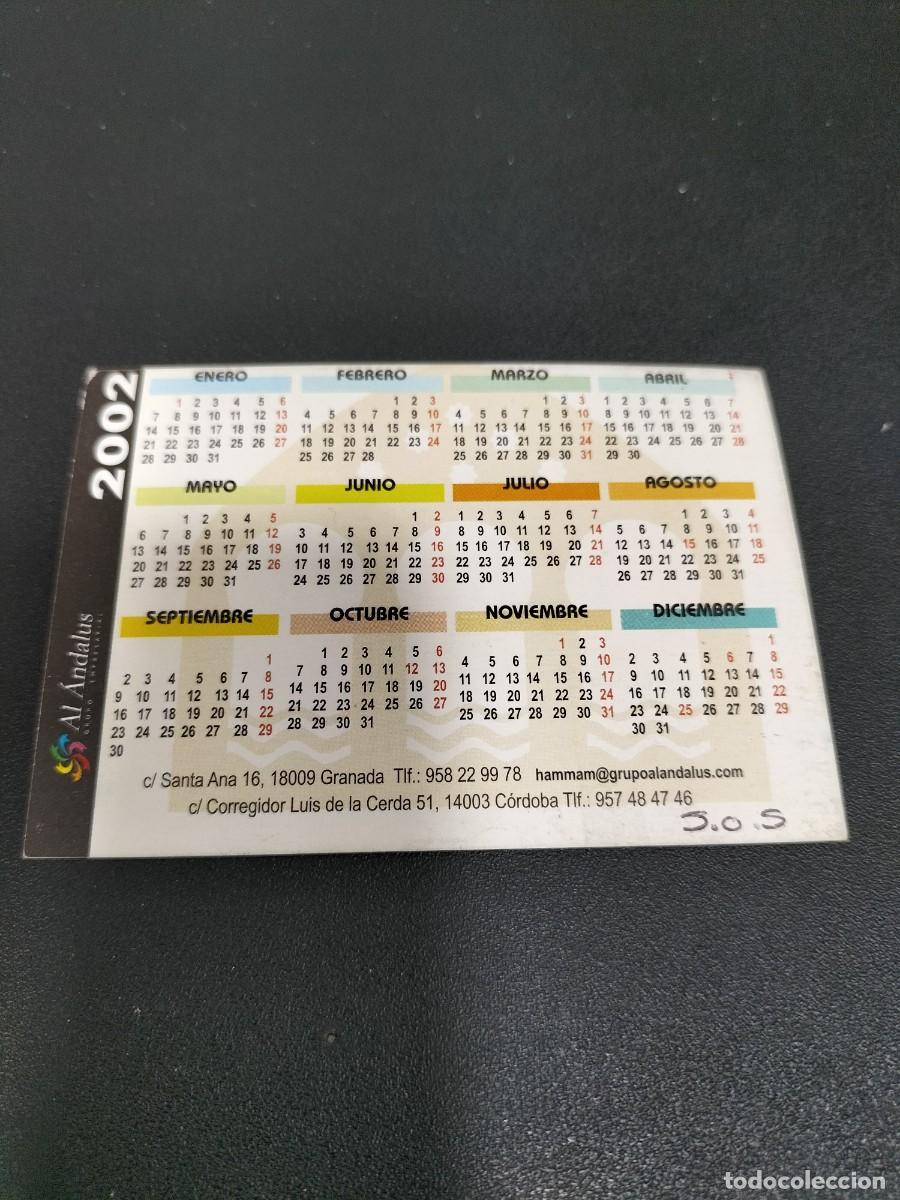 Coleccionismo Calendarios: ANTIGUO CALENDARIO BOLSILLO PUBLICITARIO - A&Ntilde;O 2002 - HAMMAM BA&Ntilde;OS ARABES