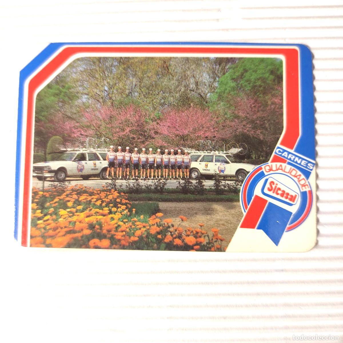 Coleccionismo Calendarios: CALENDARIO ** CICLISMO ** CARNES SICASAL ** 1988 **