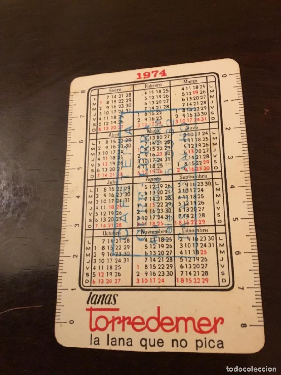 Coleccionismo calendarios: Calendario lanas Torredemer 1974 - Foto 2