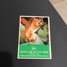 Coleccionismo Calendarios: CALENDARIO BANCO DE SANTANDER 1981. Lote 401393314
