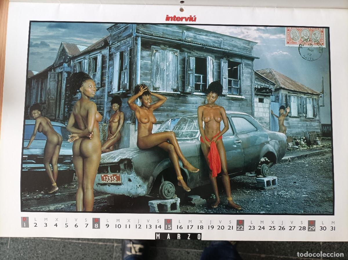 Coleccionismo calendarios: calendario interviu 1998 - Foto 2